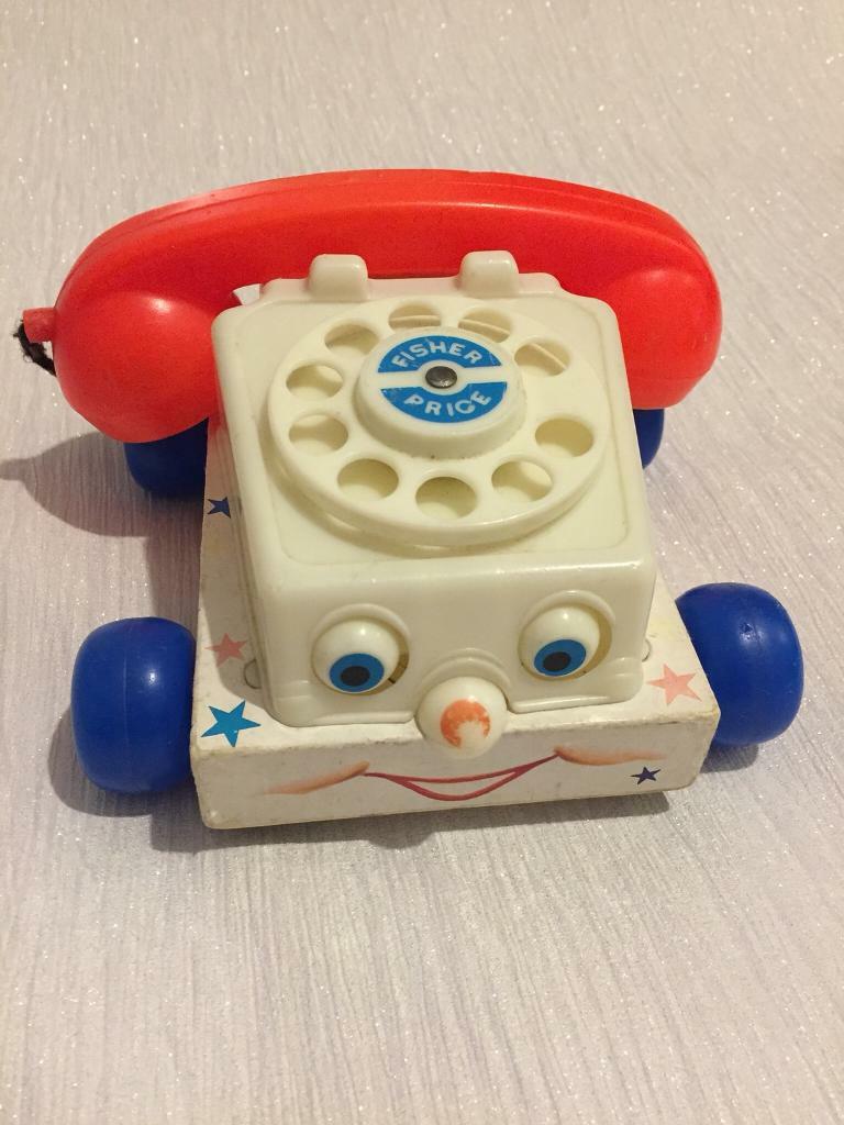 toy telephone with cord